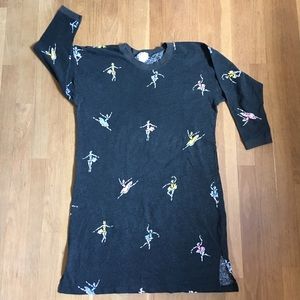 Vintage Ballerina Tunic Small